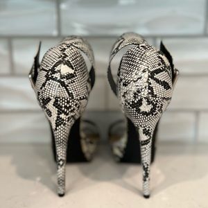 Snakeskin High Heels